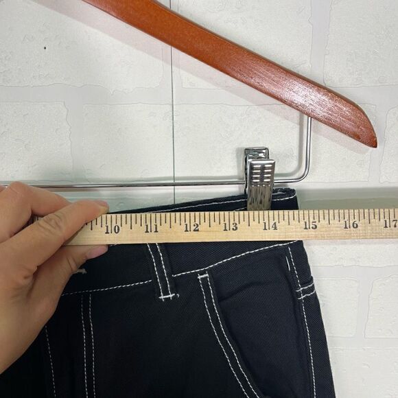 H&M Womens Cargo Pants size 4 Bundle of 2 White and Black - Picture 3 of 16